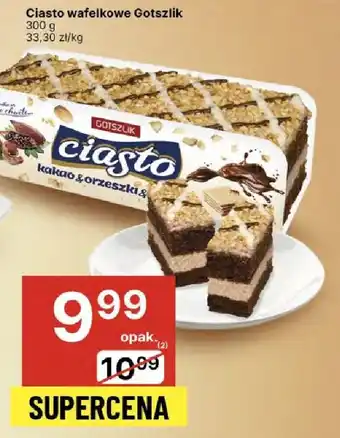 Delikatesy Centrum Ciasto wafelkowe Gotszlik oferta