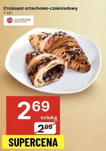 Delikatesy Centrum Croissant orzechowo-czekoladowy oferta