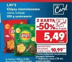 Kaufland Chipsy zielona cebulka Lay's Frito lay lay's oferta