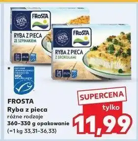 Kaufland Ryba z pieca ze szpinakiem Frosta oferta