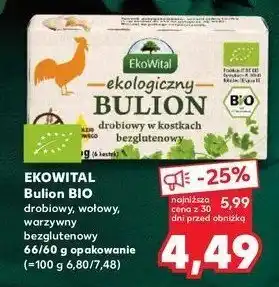 Kaufland Bulion ekologiczny drobiowy Ekowital oferta