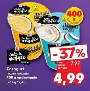 Kaufland Jogurt kokosowy K-take it veggie oferta