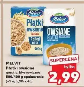 Kaufland Płatki owsiane górskie Melvit oferta