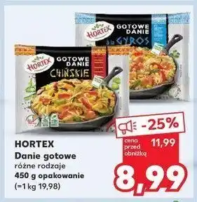 Kaufland Danie a'la gyros Hortex gotowe danie oferta