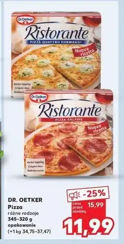 Kaufland Pizza quattro formaggi Dr. oetker ristorante oferta