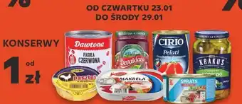 Kaufland Ogórkowe koreczki klasyczne Krakus maspex oferta