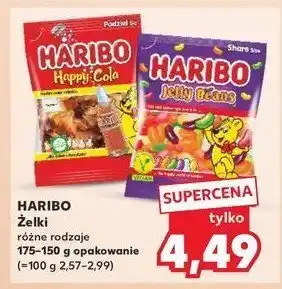 Kaufland Żelki Haribo happy cola oferta