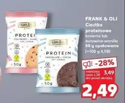 Kaufland Ciastko proteinowe brownie Frank&oli oferta