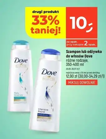 Dealz Szampon do włosów Dove Daily Moisture 2W1 oferta