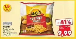 Kaufland Frytki proste Mccain 1-2-3 oferta