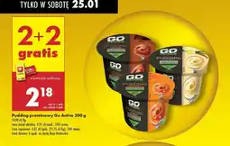Biedronka Pudding proteinowy waniliowy Go active oferta