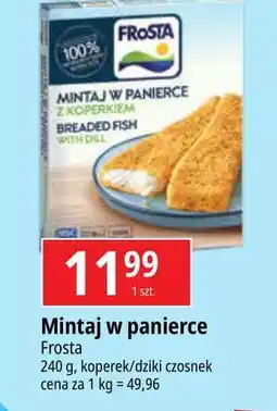 E.Leclerc Mintaj w panierce z koperkiem Frosta oferta