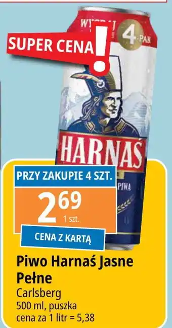 E.Leclerc Piwo Harnaś Jasne Pełne oferta