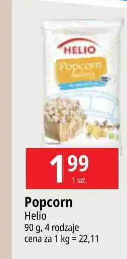 E.Leclerc Popcorn maślany Helio oferta