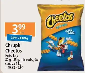 E.Leclerc Chrupki spirals ser z ketchupem Cheetos oferta