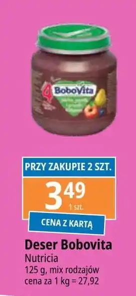 E.Leclerc Deser jabłka-jagody-gruszki williamsa Bobovita oferta