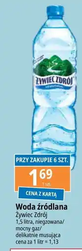 E.Leclerc Woda niegazowana Żywiec Zdrój oferta