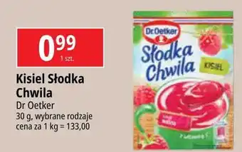 E.Leclerc Kisiel malinowy Dr. Oetker Słodka Chwila oferta