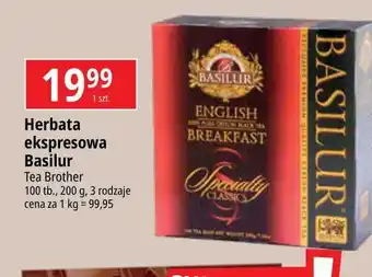 E.Leclerc Herbata english breakfast Basilur oferta