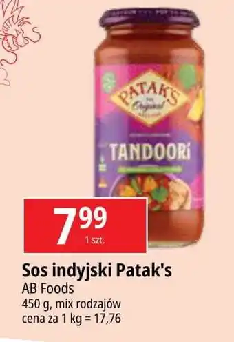 E.Leclerc Sos pomidorowy tandoori Patak's oferta