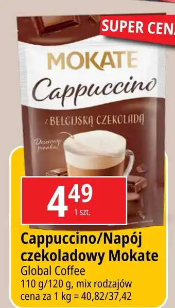 E.Leclerc Cappuccino z belgijską czekoladą Mokate oferta