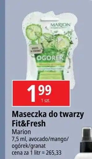 E.Leclerc Maseczka granat Marion Fit & Fresh oferta