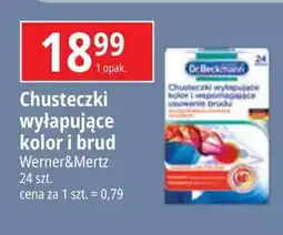 E.Leclerc Chusteczki wyłapujące kolor i wspomagające usuwanie brudu Dr. Beckmann oferta