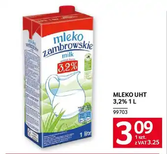 Selgros Mleko uht 3,2% oferta