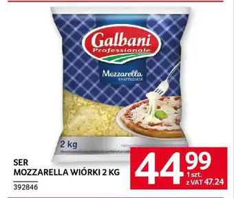 Selgros Ser mozzarella wiórki oferta