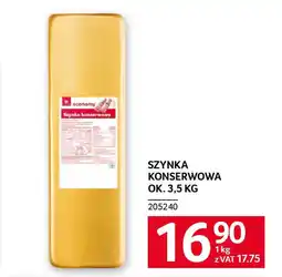 Selgros Szynka konserwowa oferta