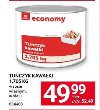 Selgros Tuńczyk kawałki oferta