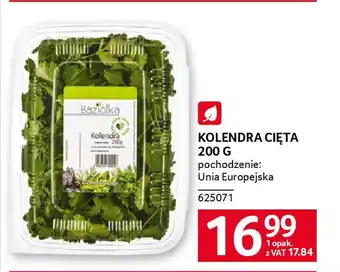 Selgros Kolendra cięta oferta