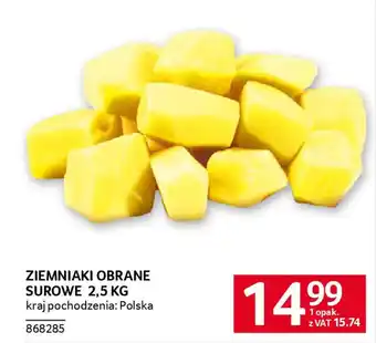 Selgros Ziemniaki obrane surowe oferta