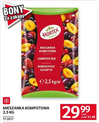 Selgros Mieszanka kompotowa oferta