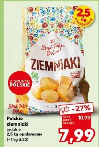 Kaufland Ziemniaki K-Classic Stąd Takie Dobre! oferta