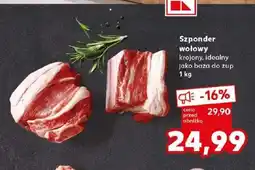 Kaufland Szponder wołowy oferta