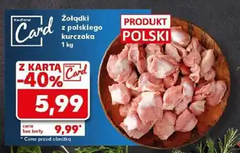 Kaufland Żołądki z kurczaka oferta