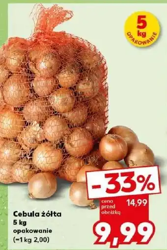 Kaufland Cebula żółta oferta