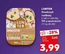 Kaufland Smalczyk roślinny z tofu cebulką Lunter oferta