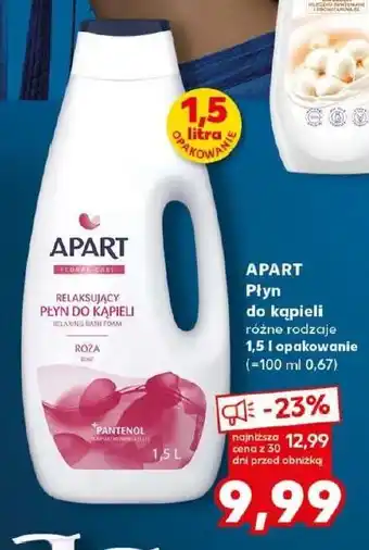 Kaufland Płyn do kąpieli róża Apart Floral Care oferta