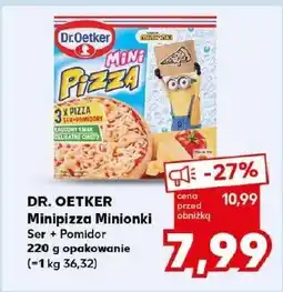 Kaufland Mini pizza minionki Dr. Oetker oferta