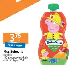 E.Leclerc Mus morele z jabłkiem i gruszką peppa pig Bobovita oferta