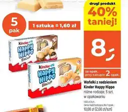 Dealz Batoniki croki orzechowe Kinder Happy Hippo oferta