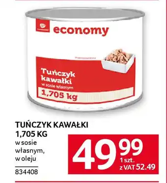 Selgros Tuńczyk kawałki oferta