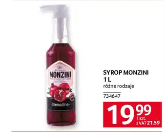 Selgros Syrop monzini oferta