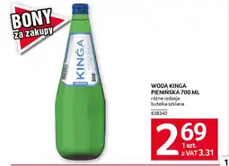 Selgros Woda kinga pienińska oferta