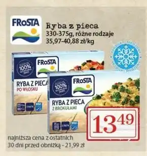 Społem FRoSTA Ryba z pieca z brokułami 330 g oferta