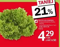 Selgros Sałata oferta