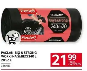 Selgros Worki na śmieci Paclan oferta