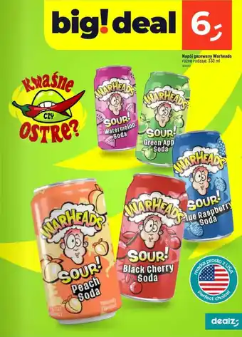 Dealz Napój gazowany Warheads oferta